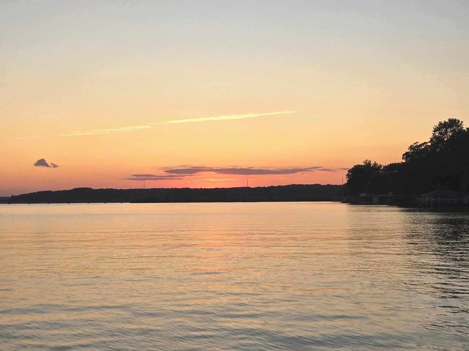 Enjoy a beautiful sunset cruise on our 24-foot pontoon!