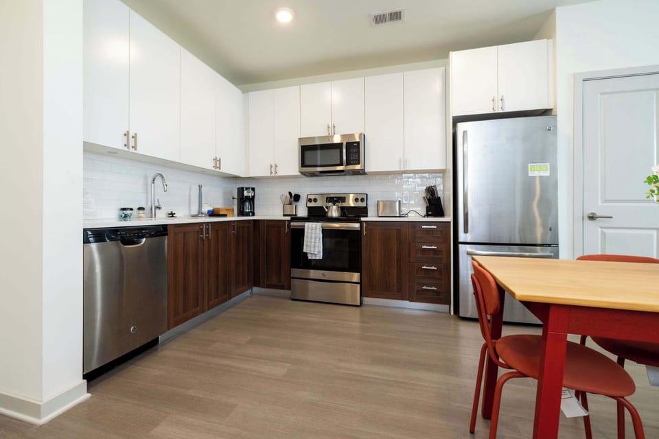 Fully equipped kitchen