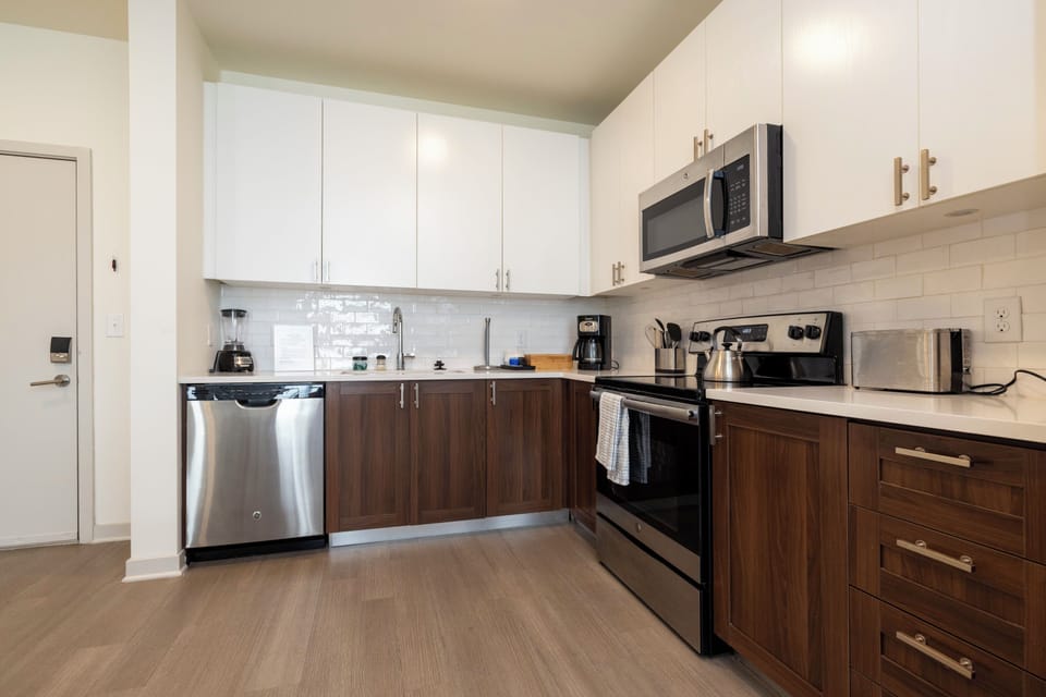 Fully equipped kitchen