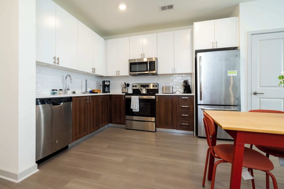 Fully equipped kitchen