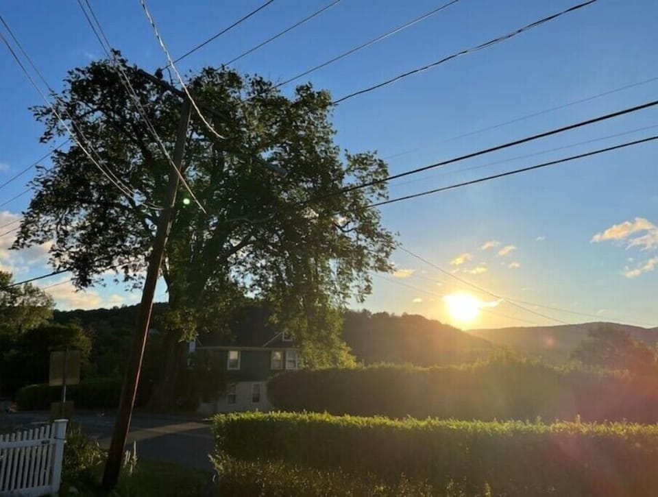 Sit and relax on the front porch and watch the sunrise in the morning. 