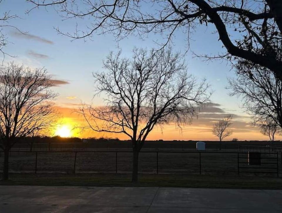 The most beautiful sunsets.