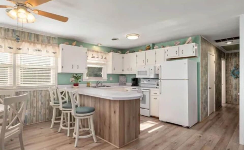 Stocked kitchen for all your cooking needs.