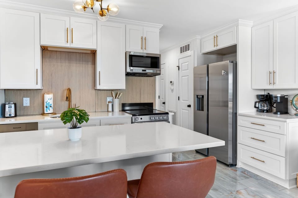 Kitchen | Coastal Calm | Sea Cabins 310A, Isle of Palms, SC | IOP Escapes