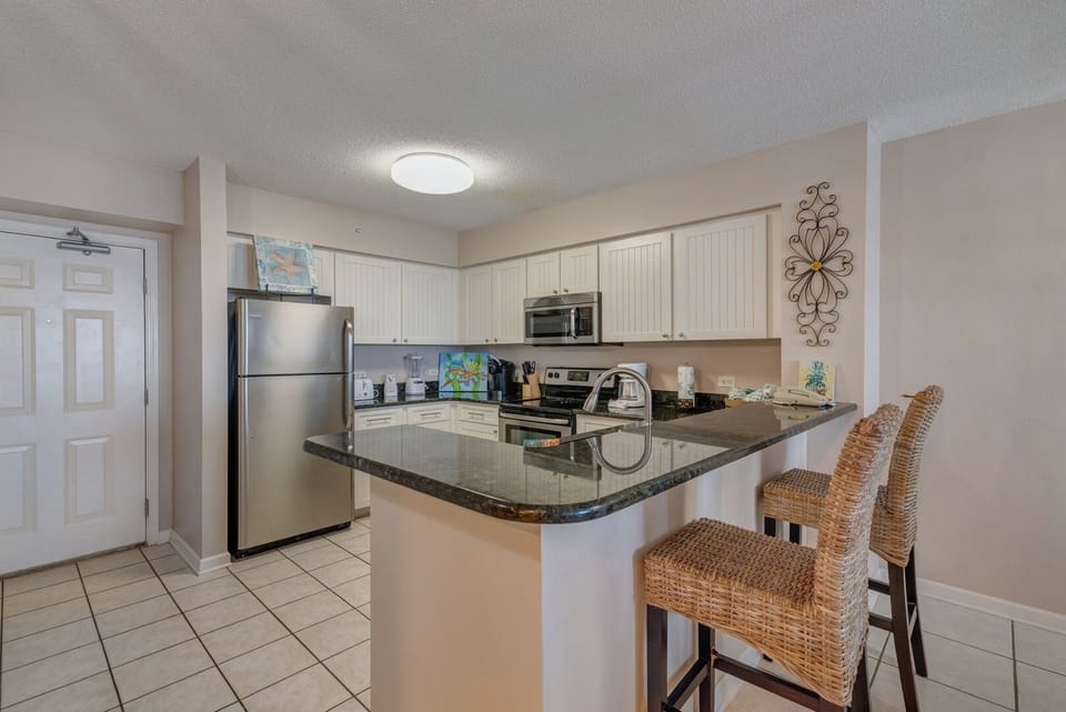 Indoors, Kitchen, Floor, Refrigerator, Kitchen Island