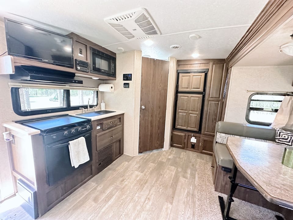 Compact living with style! This is where functionality meets peace and comfort. 