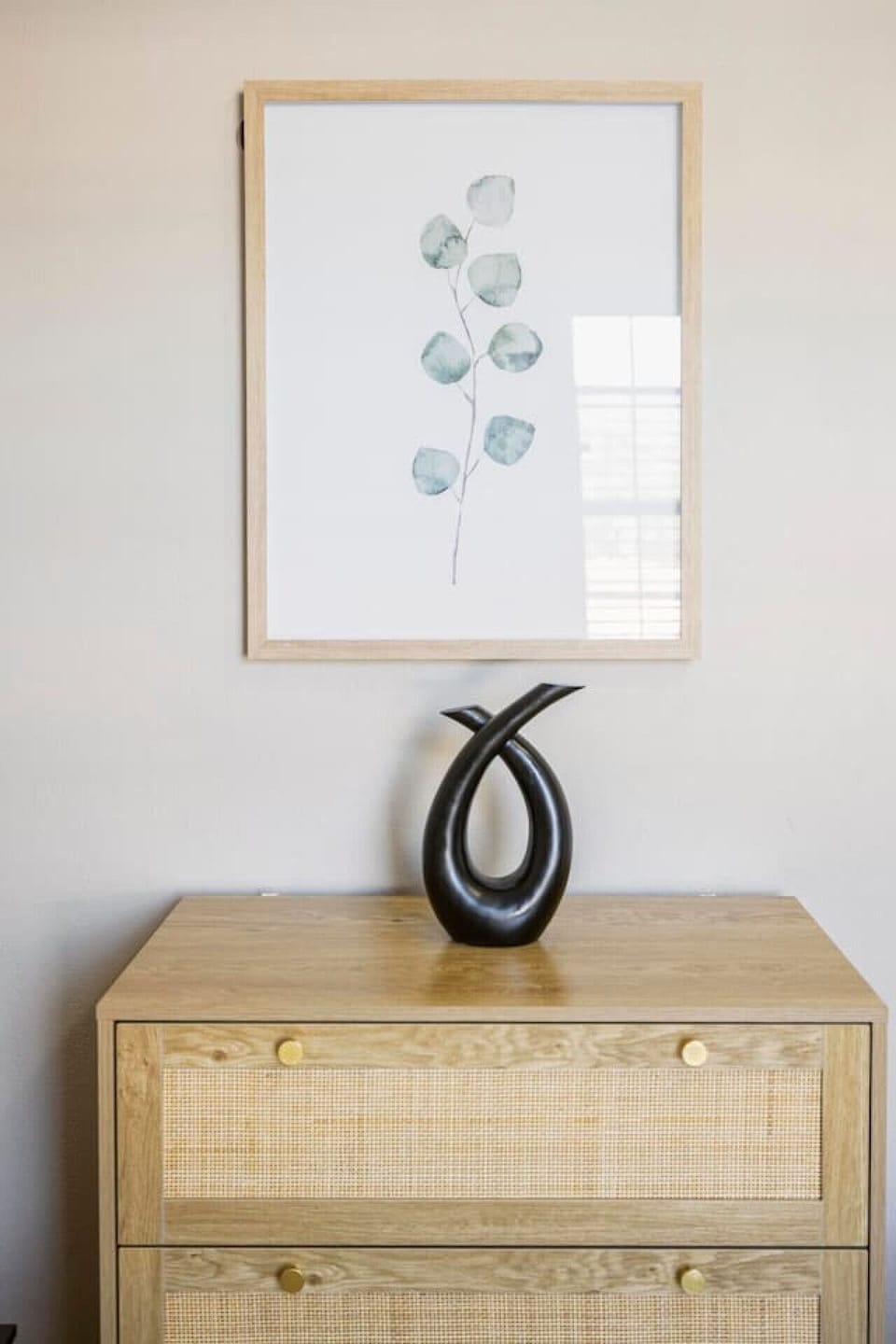 Beautifully arranged decor enhances the cozy, welcoming feel of the home.