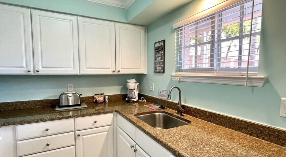 Fully stocked kitchen