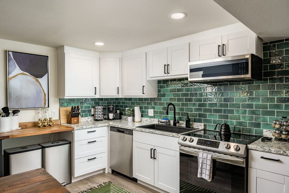 Everything you need for a delightful cooking experience is at your fingertips.