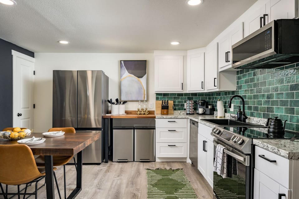 Everything you need for a delightful cooking experience is at your fingertips.