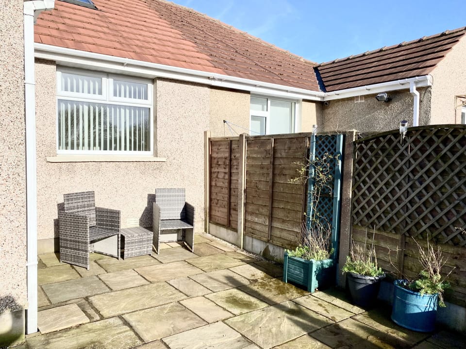 Nice outside patio area