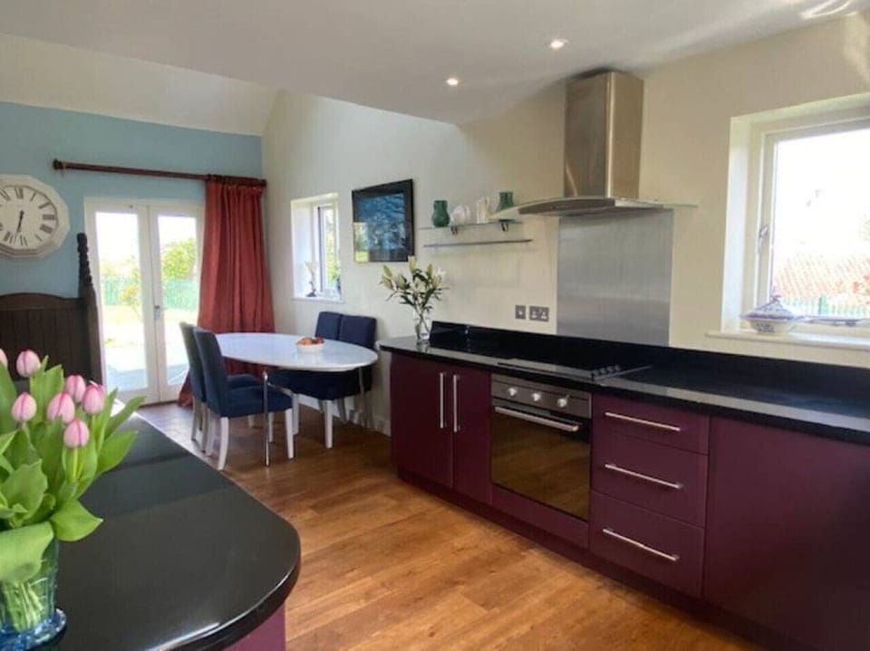 Well appointed kitchen.