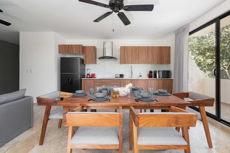 Cook, dine, and connect in our beautifully integrated kitchen and dining area – a space designed for culinary enjoyment