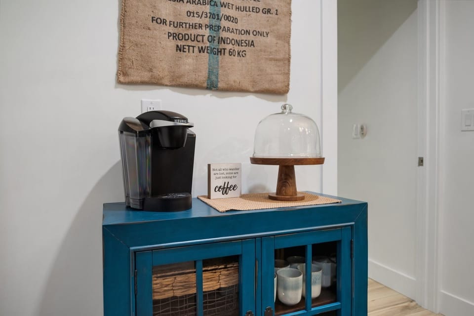 French press, Espresso, Keurig, Electric Kettle, Modo, Drip...coffee anyone?