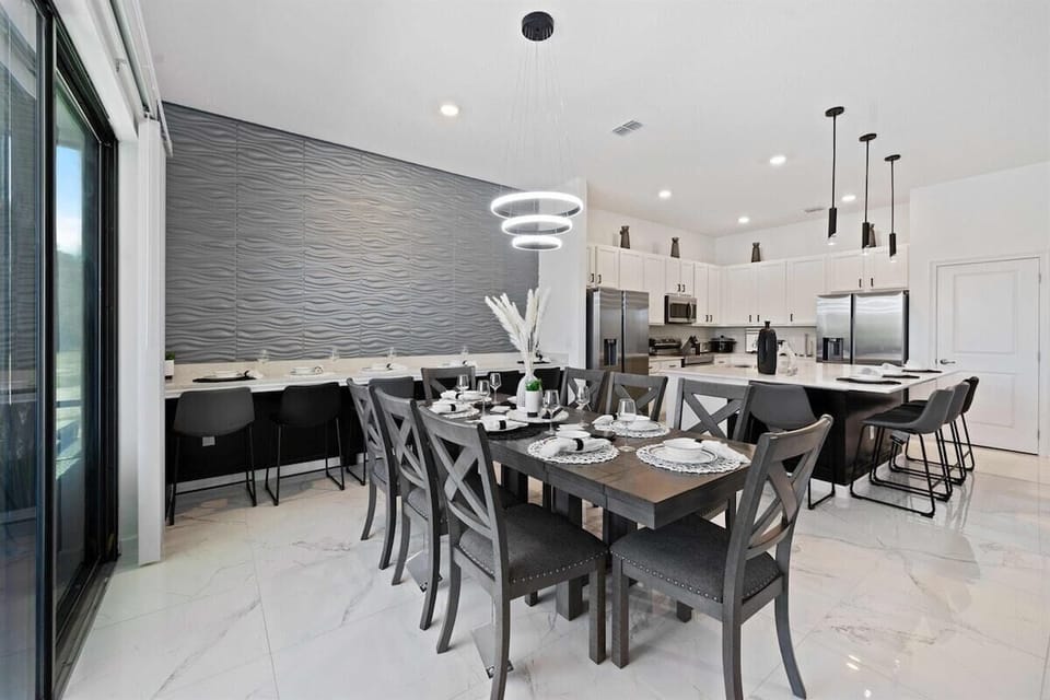 Kitchen and Dining Area