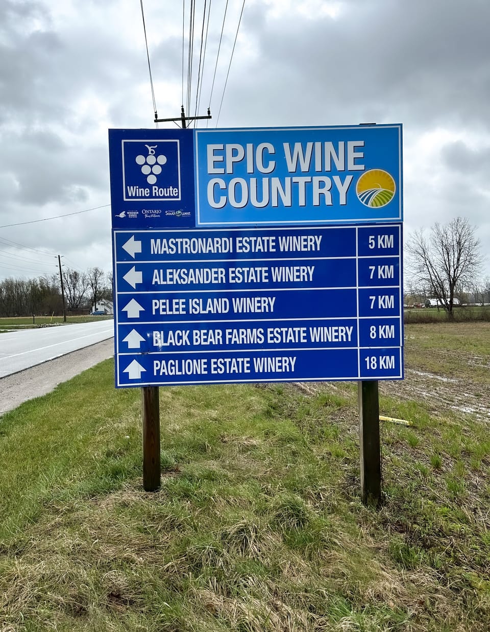 As you head into Wine Country there are plenty of wineries along the way!