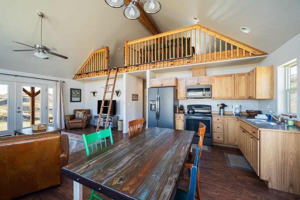 Dining space. 