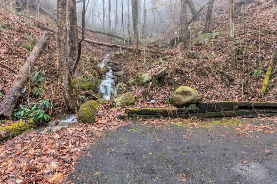 Your own babbling brook. Enjoy the sounds of nature.
