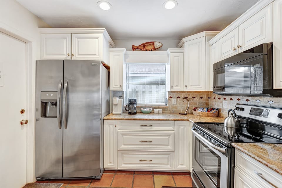 Fully equipped kitchen!