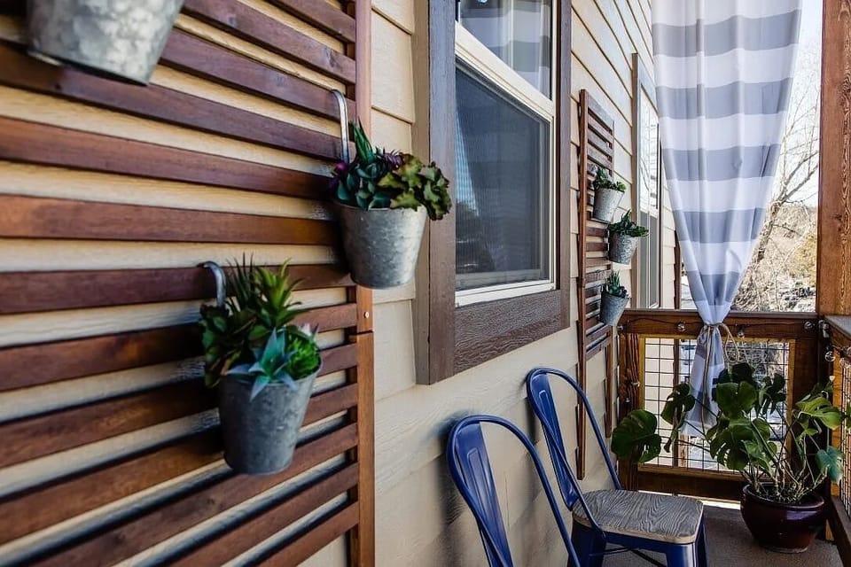 Private balcony