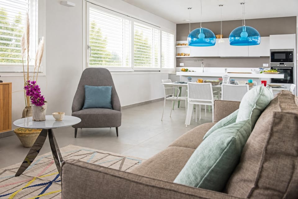 Living and dining room