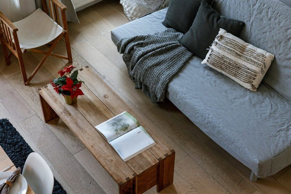 Light-filled seating area