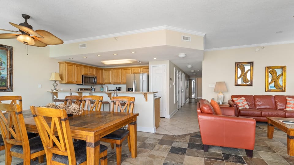 Open Concept Space - Living, Dining, and Kitchen