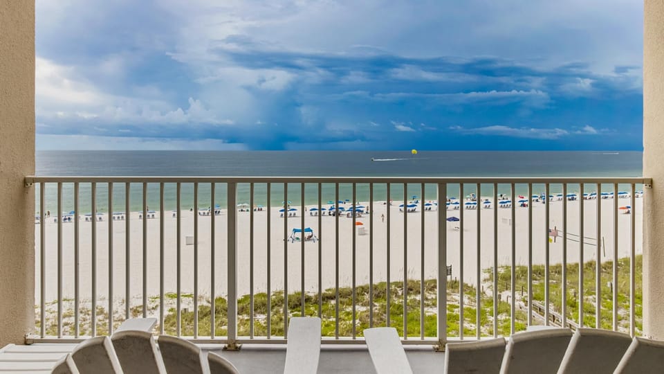 Gulf Front Balcony View