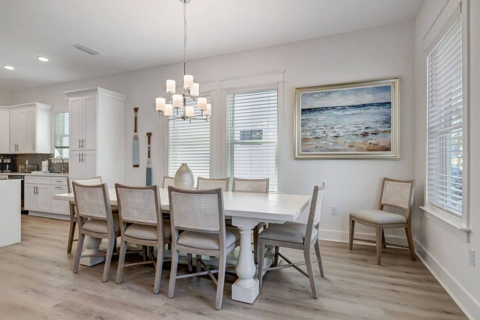 Open dining area