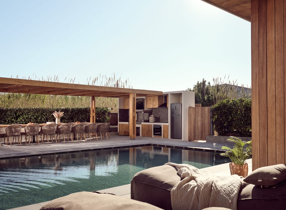 Each suite, features a bathroom with walk-in shower.