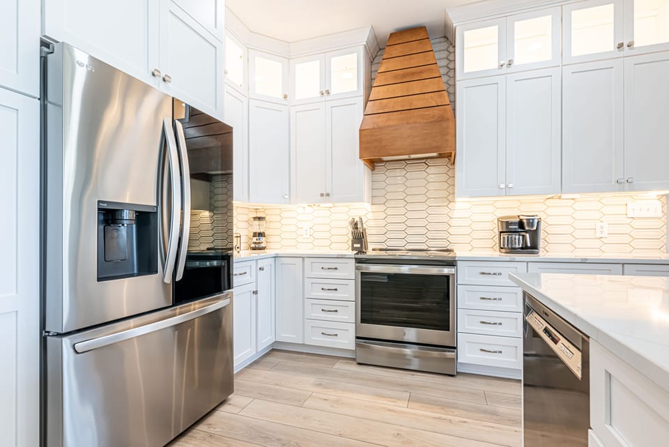 Kitchen with Stainless Appliances