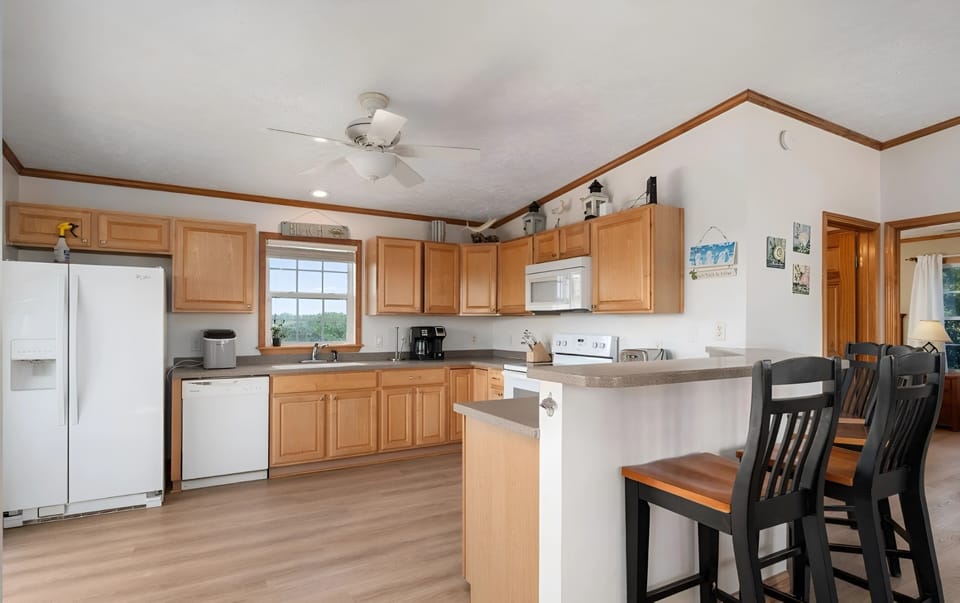 Savor the joy of home-cooked meals in this welcoming kitchen