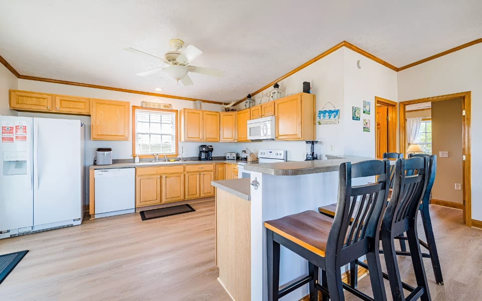 Savor the joy of home-cooked meals in this welcoming kitchen