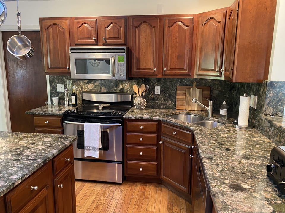 Well stocked kitchen