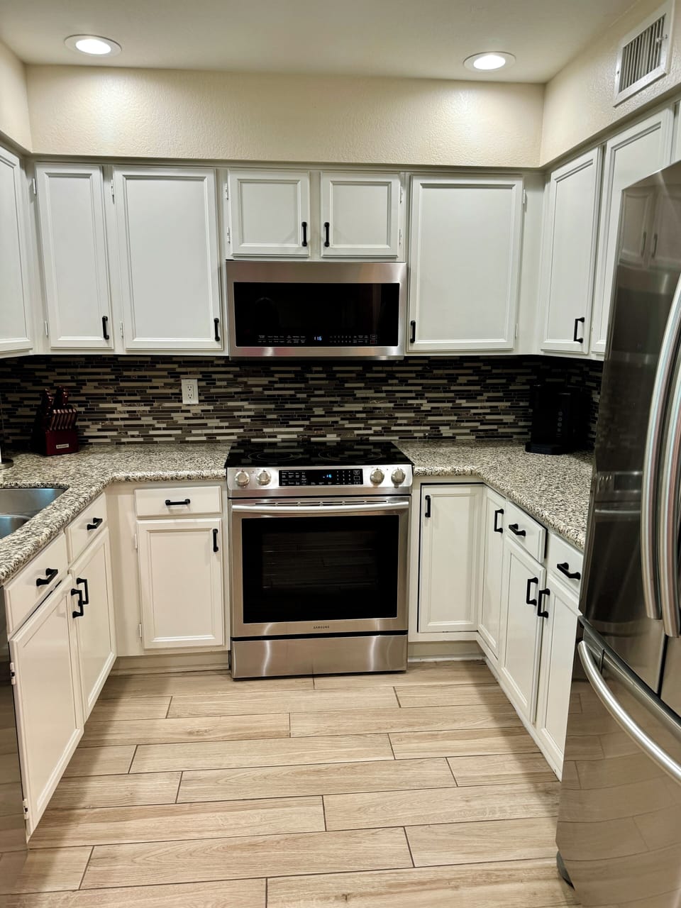 Upgraded appliances