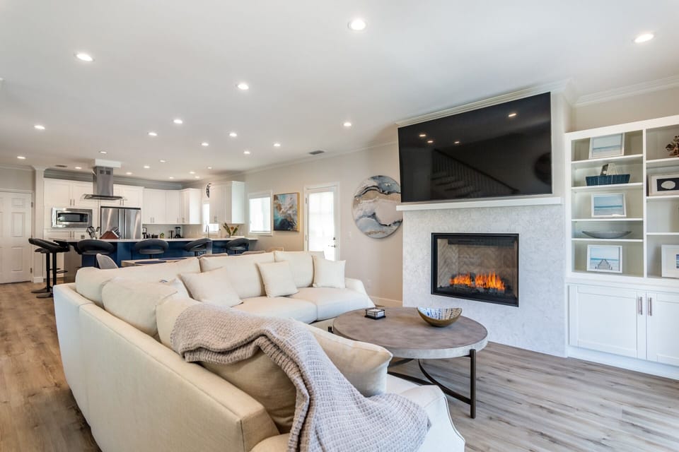 Step into luxury with our plush living room, perfect for relaxation.
