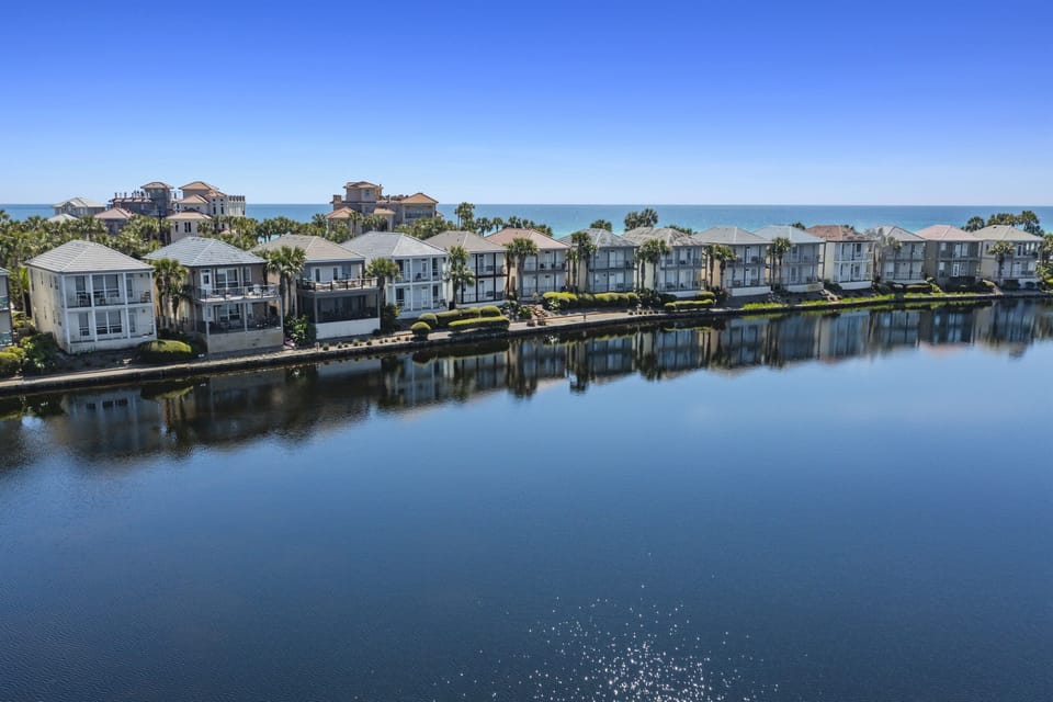 The emerald waters gulf waters await just across the street!