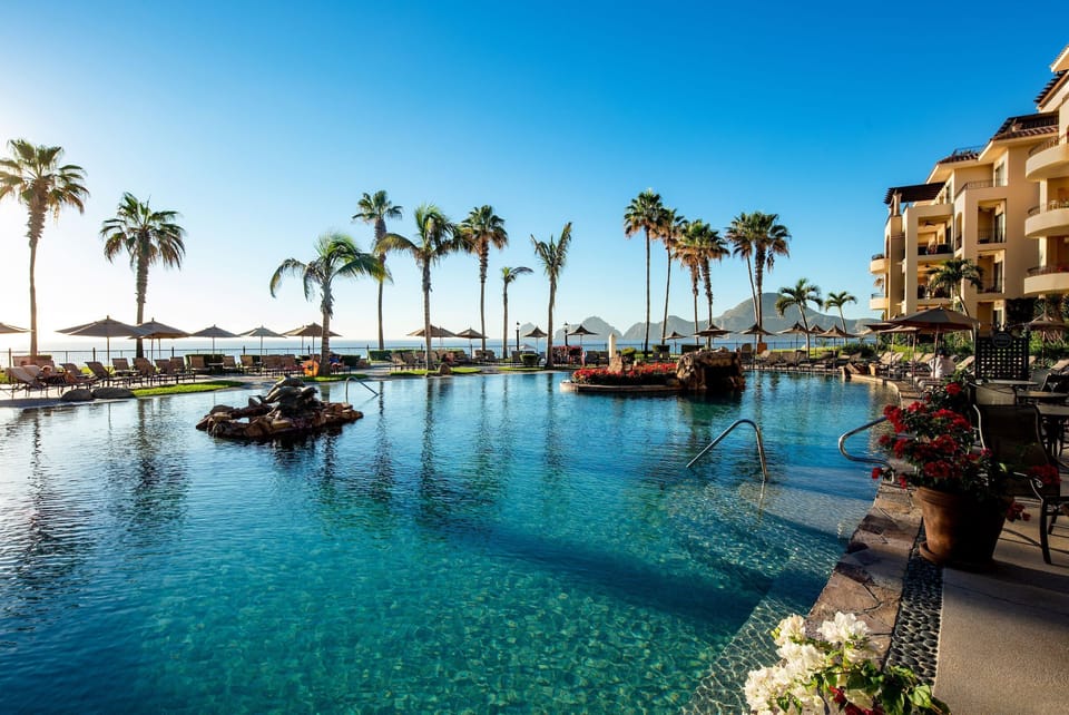 Beautiful pool area