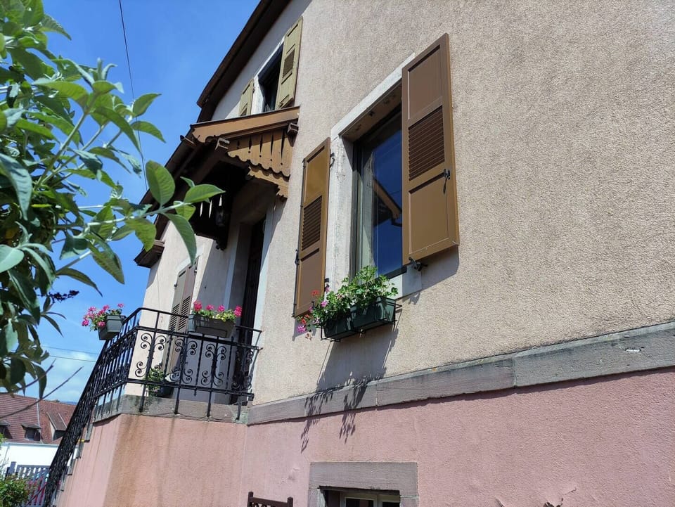 Vue extérieure du studio