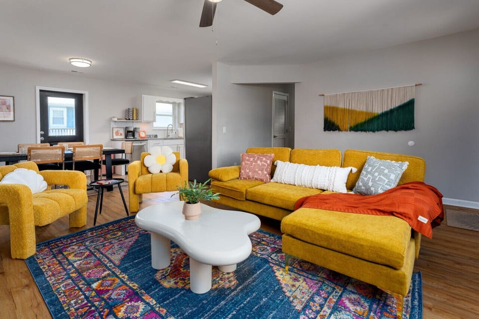 Spacious family room