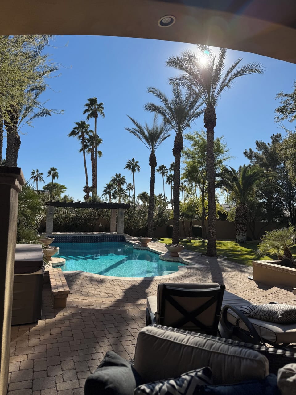 Resort like pool 