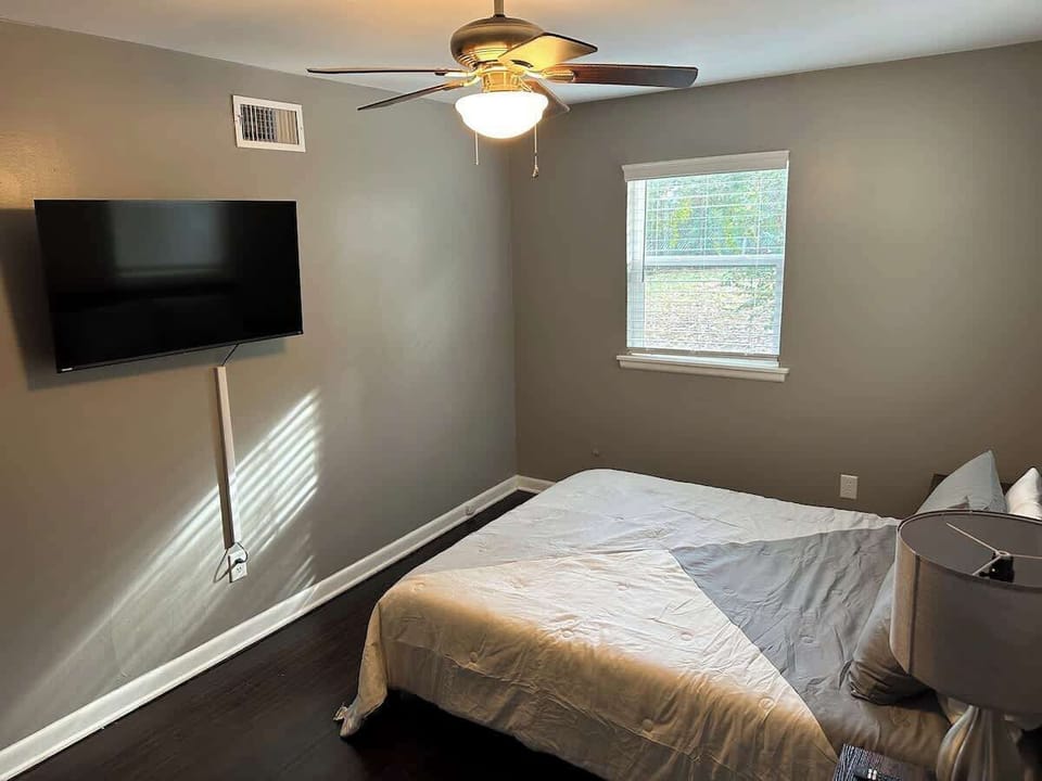 Relax and enjoy your favorite shows from bed