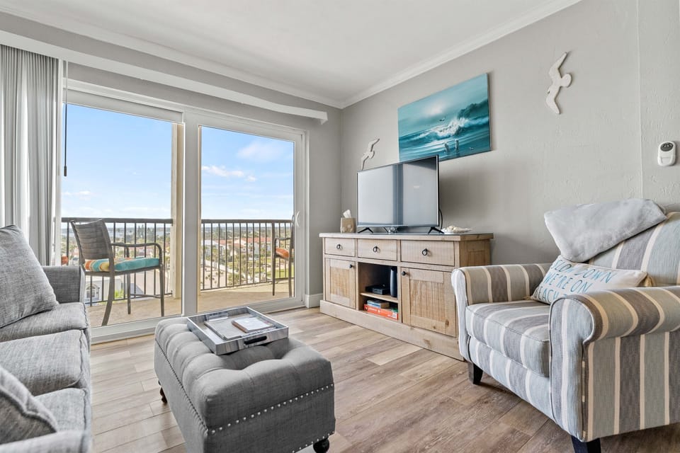 Enjoy the comfy living room