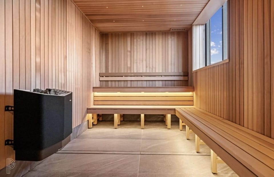 Guest accessible Sauna