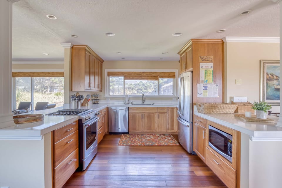 Spacious kitchen