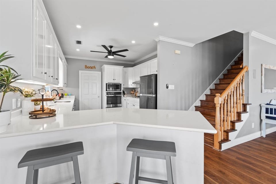 Serenity by the Sea Kitchen Counter