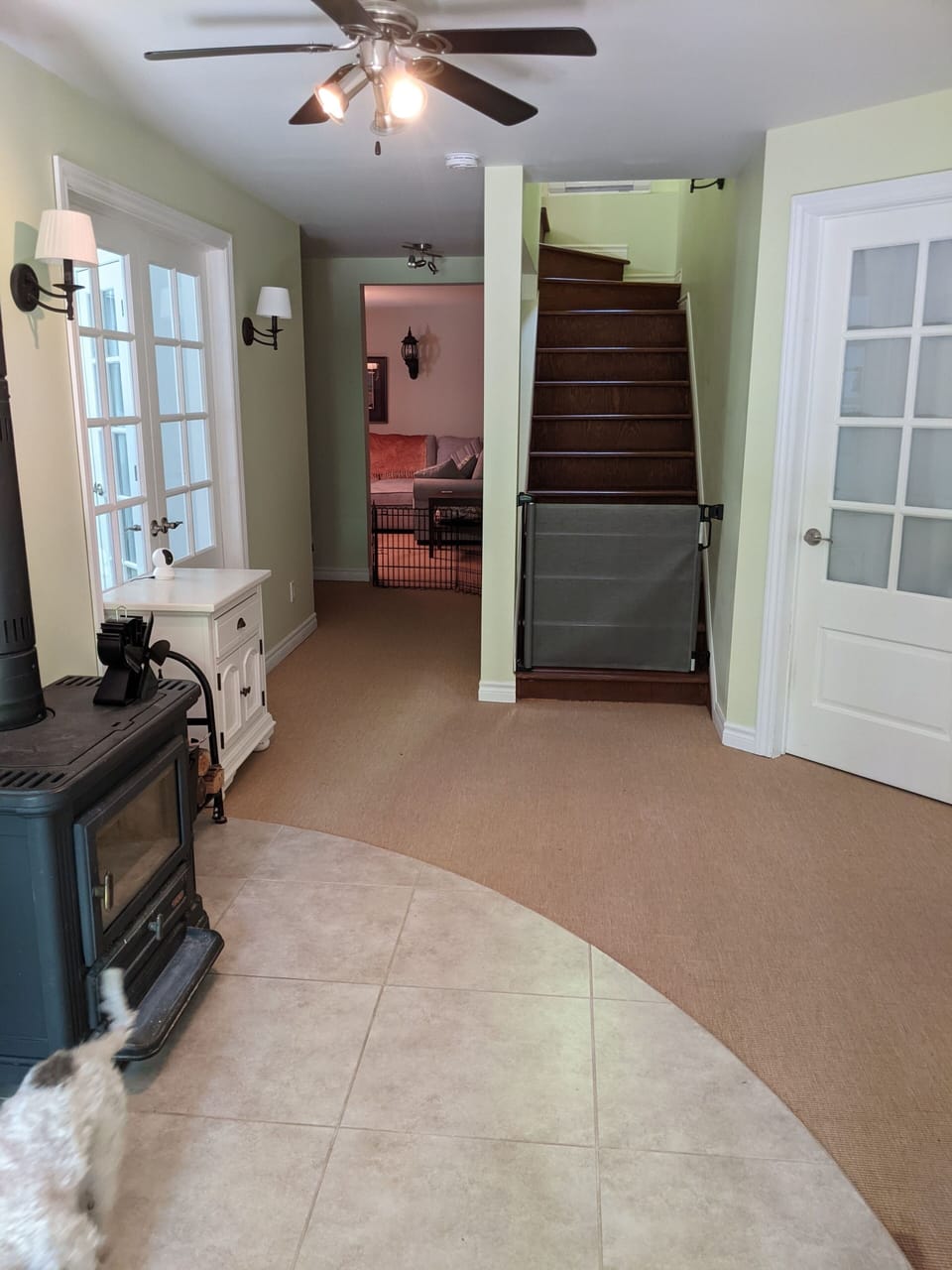 Lower Floor - Foyer - Main House