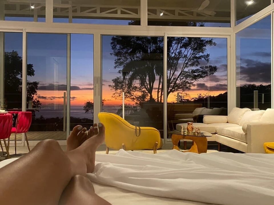 Breathtaking sunset view