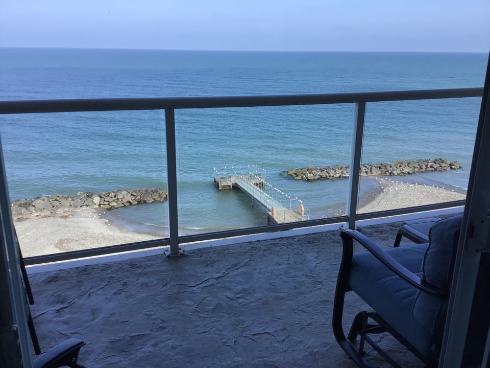 What a view from your private balcony