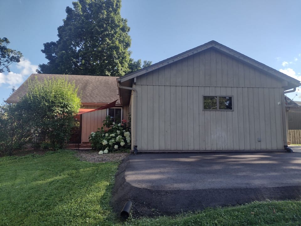 Parking for 1 vehicle in our driveway